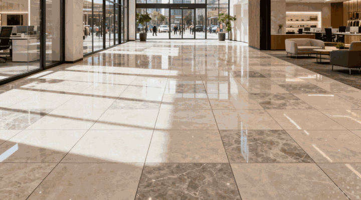 Tiling commercial service
